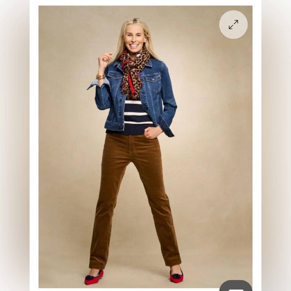 talbots BNWT corduroy straight leg pants. 18 W